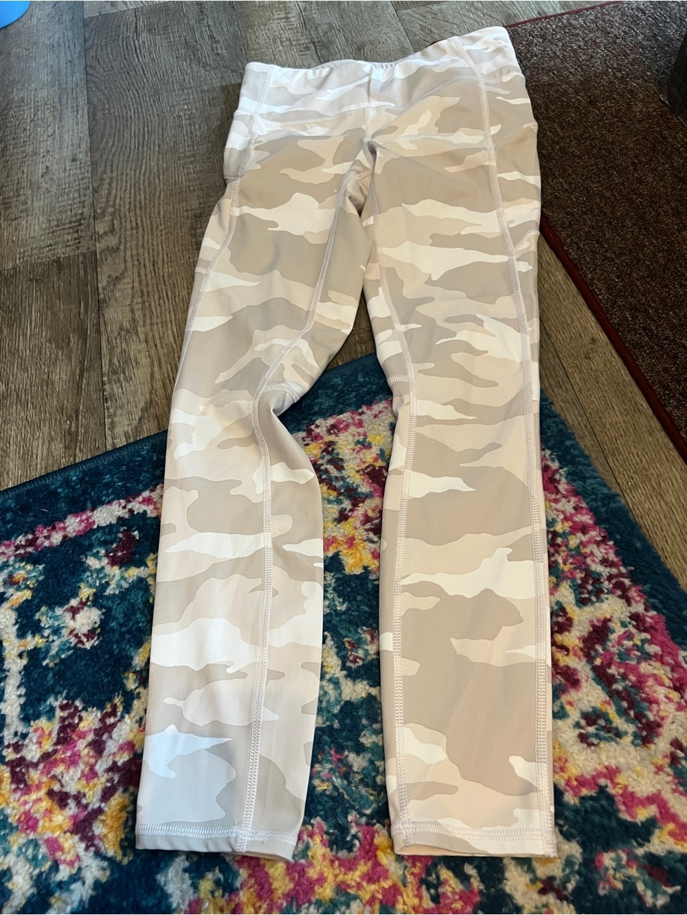 Athleta camo leggings size xs
